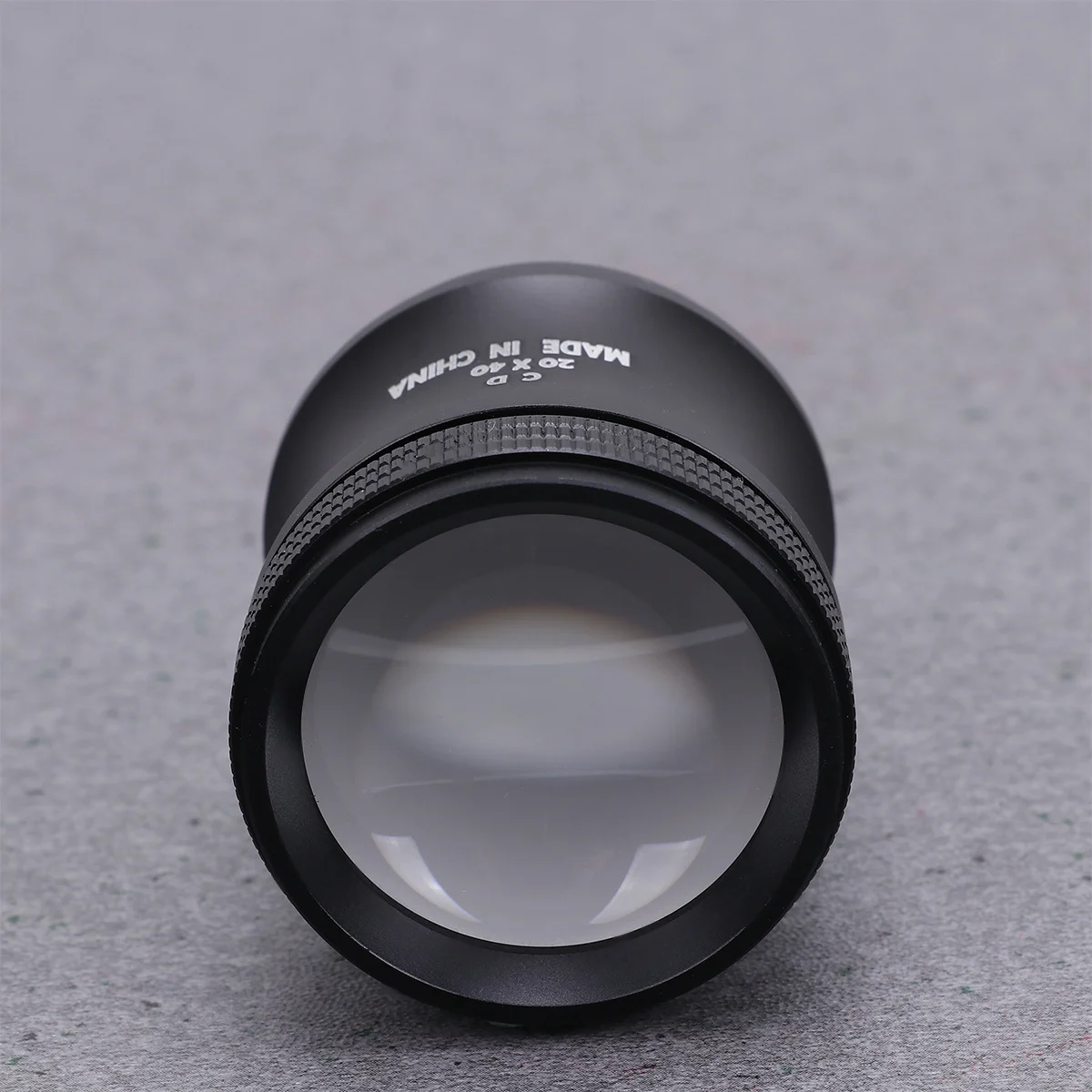 

1Pcs 20x Handheld Magnifying Glass Lightweight Portable Circuit Board Jewelry Magnifier for Home Store Black