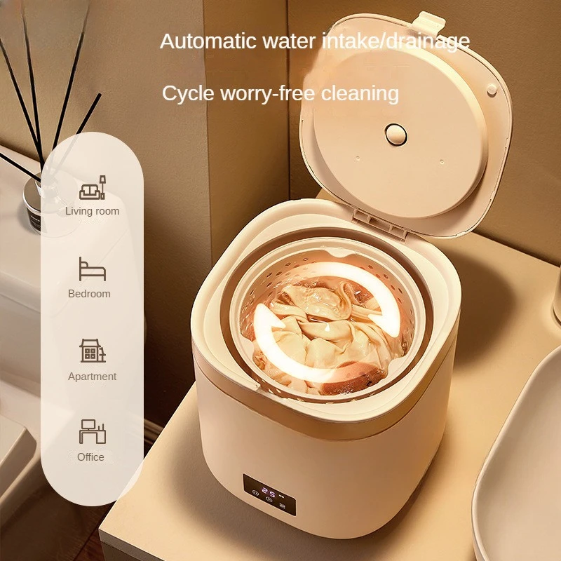 Small Shoe Washing Machine Portable Ultrasound Mini Underwear Baby Cloth Washing Machine