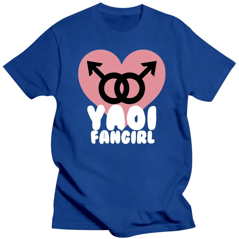 Men t shirt Short sleeve Yaoi Fangirl! Unisex T Shirt Women t-shirt tee tops