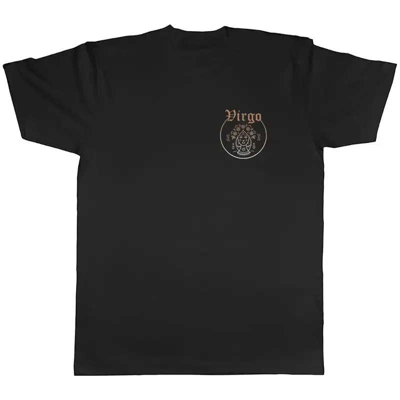 Virgo T-Shirt Horoscope Star Sign Zodiac Pocket Mens Unisex Tee Gift