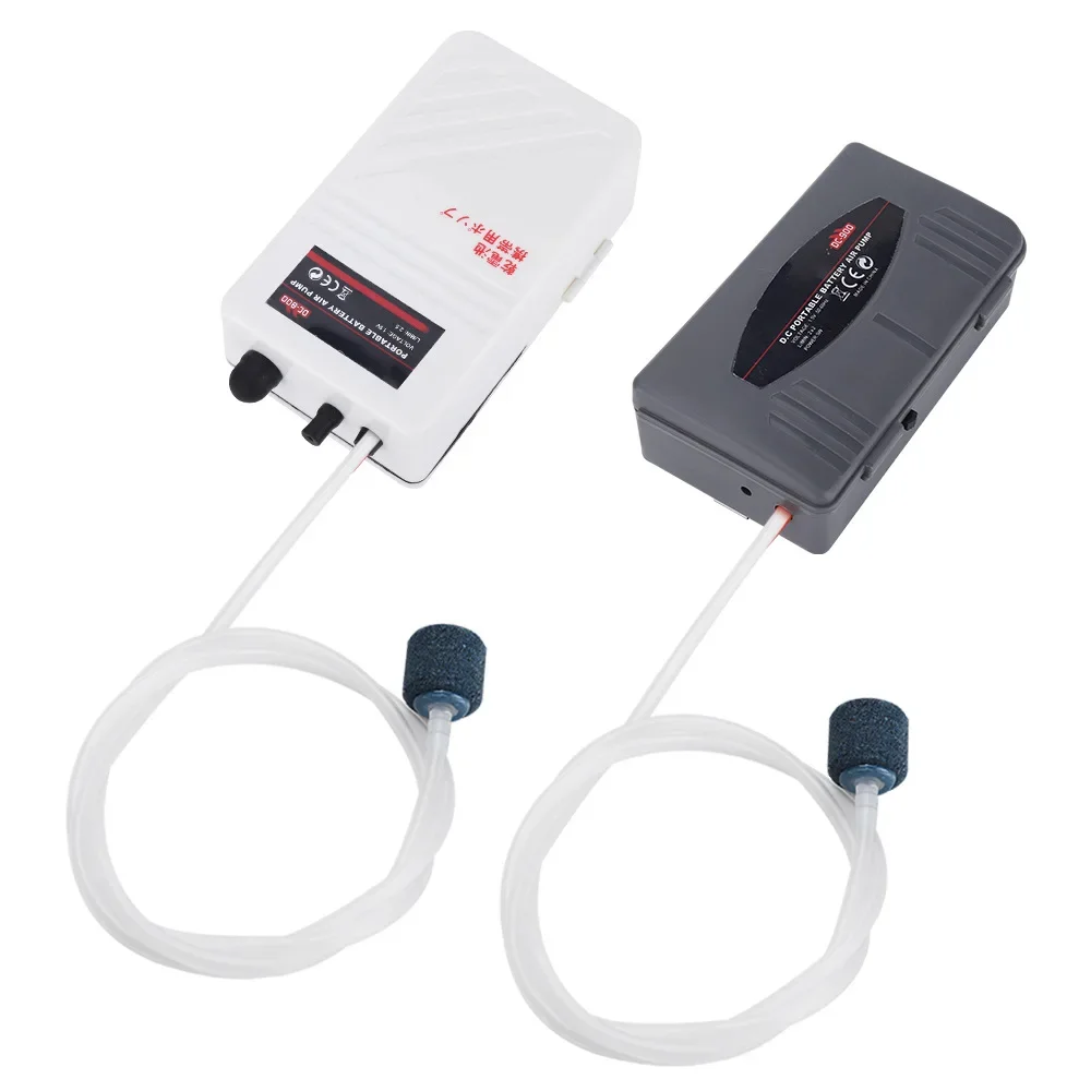 

Dry Battery Aerator DC 800 - Emergency Oxygen Pump for Outdoor Fishing Power Outage Prevention Spare Oxygen Pump