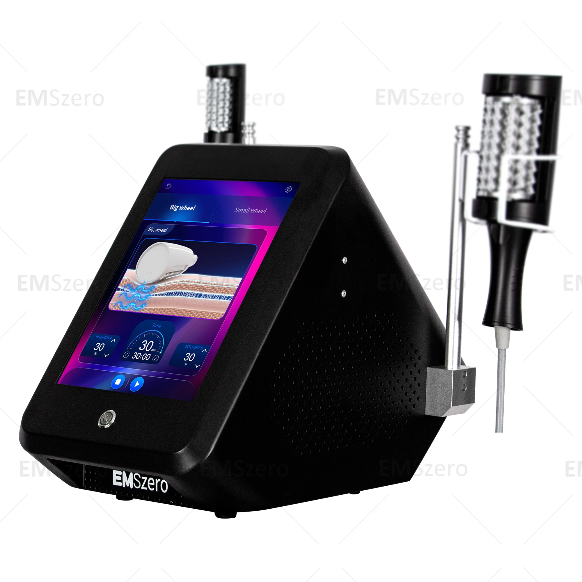 Machine de massage à rouleaux pour l'élimination des graisses, masseur à billes intérieures, élimination de la cellulite, proximité lymphatique, corps saillant