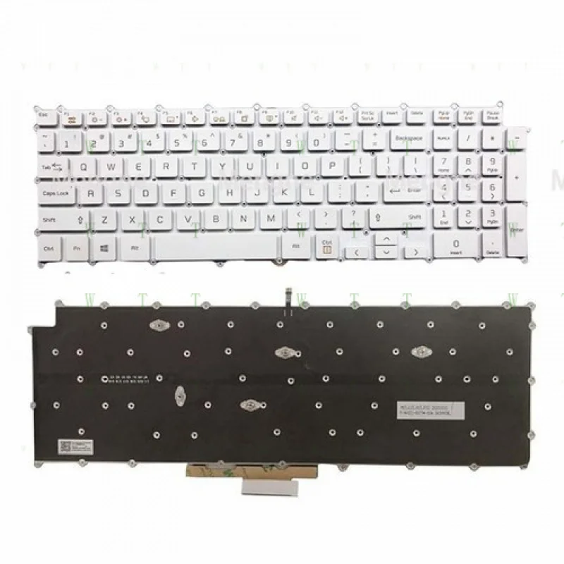 

BB Laptop Keyboard for L- / G 17Z90N 17Z95N White US Backlit