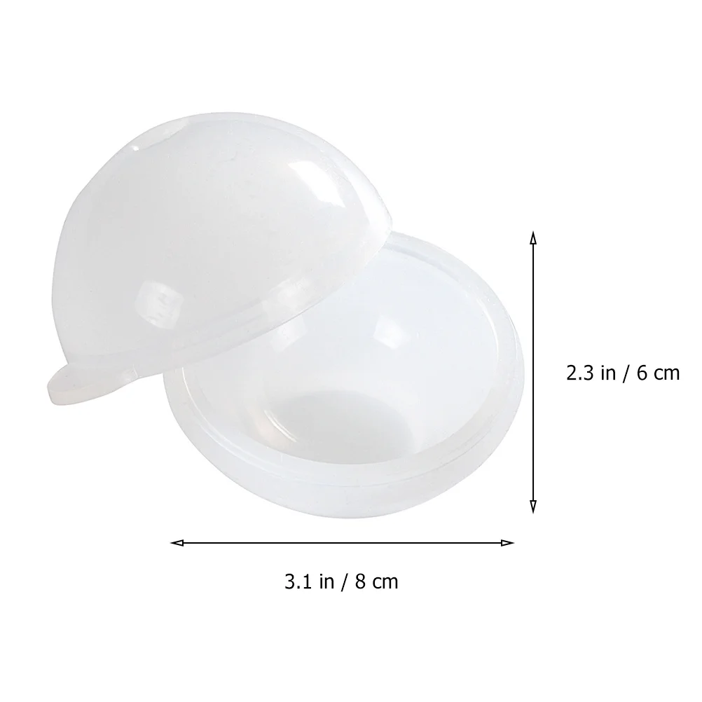 DIY Silicone Mold Spherical Shape Portable Smooth Surface Easy Clean Non-Stick Resin Casting Multi-Function Craft Accessories