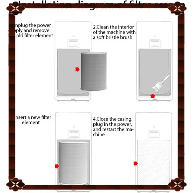 تسليم 24 ساعة فلتر تنقية الهواء لتنقية الهواء Xiaomi 1 2 2S 2C 2H 3 3S 3C 3H استبدال الملحقات مرشحات الهواء الكربون
