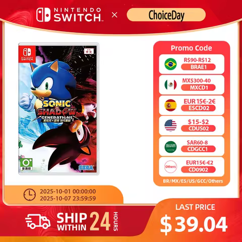 SONIC X SHADOW GENERATIONS - 100% Original Nintendo Switch Games Card for Switch OLED Lite