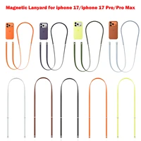 2025 nuevas correas cruzadas magnéticas funda de teléfono cordón para IPhone17 /17Pro Max correa de cuello ajustable cordón multifuncional