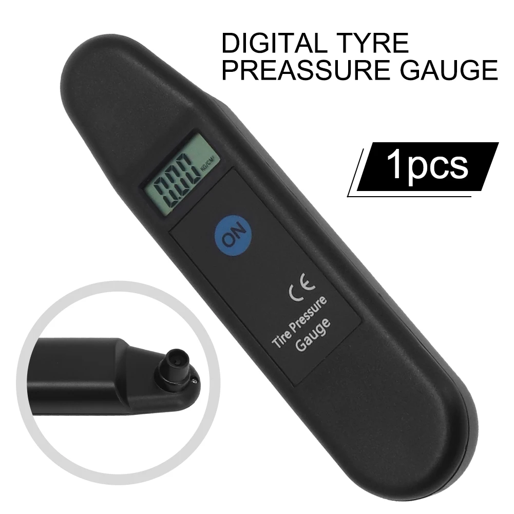 Air Pressure Gauge Reliable and Efficient Digital Pressure Gauge for Bicycle Car Van Tires Never Let Your Tires Go Low on Air