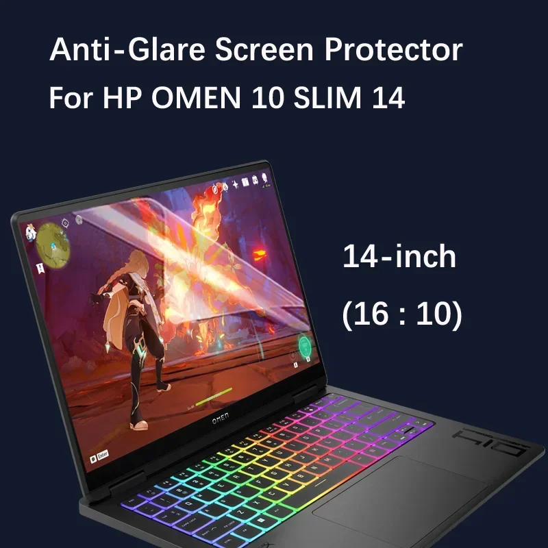 2X Anti-Glare/Anti Blue-Ray Screen Protector for HP OMEN 10 Slim 14-fb0061TX /14-fb0007TX /14-fb0089TX Gaming Laptop 14