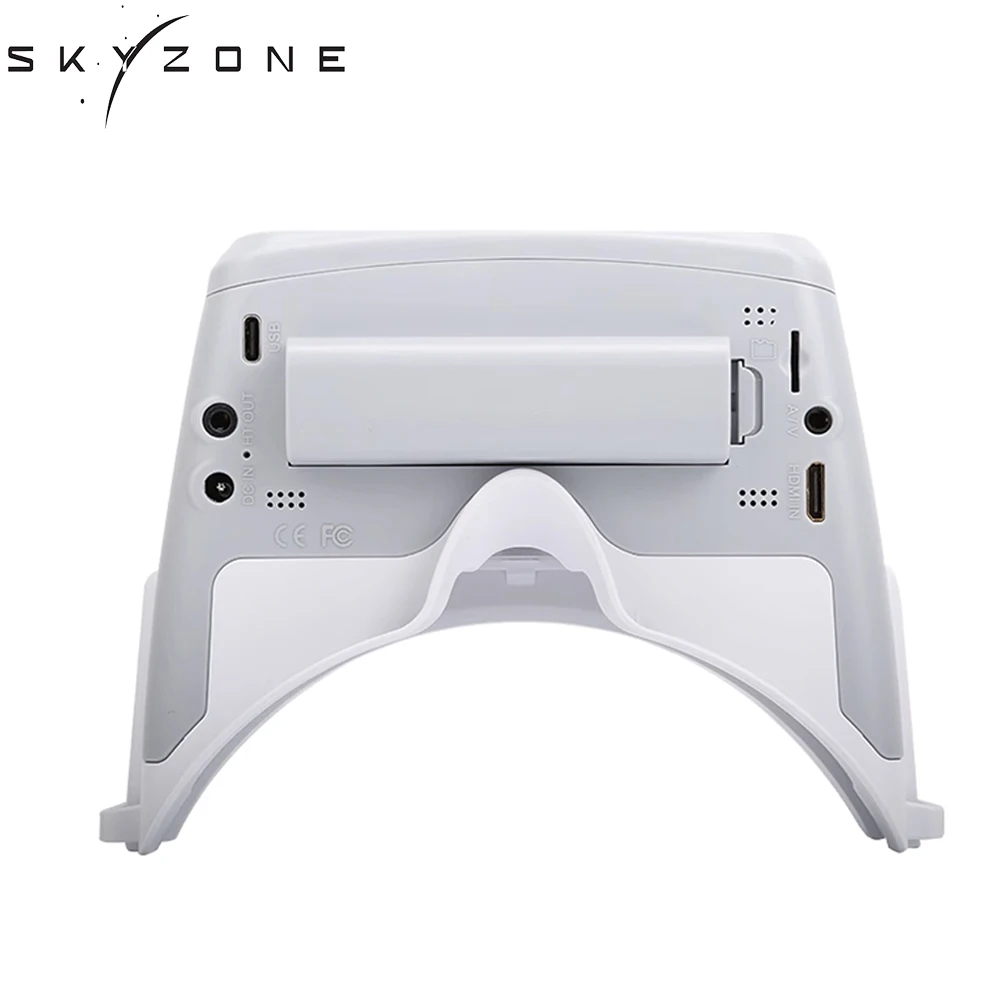 Skyzone cobra sd fpv óculos 4.3 polegada lcd 800x480 tela 5.8g 48ch receptor de diversidade bulit no ventilador do dissipador de calor para pfv racing dron