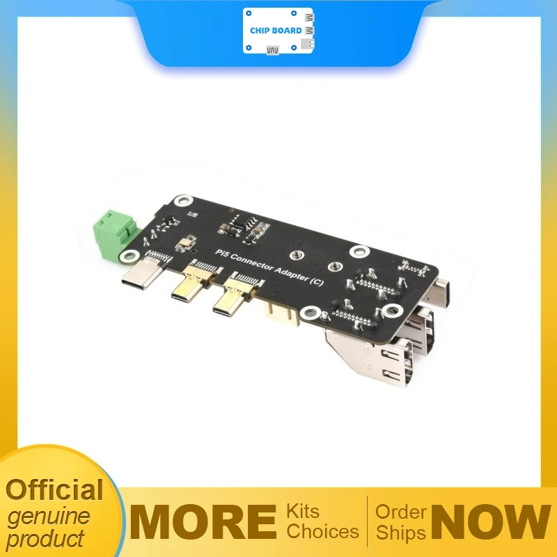 

Адаптер Waveshare PCIe — M.2 для Raspberry Pi 5, обеспечивает двойную вход и поддержку питания для двойного выхода дисплея 4K.