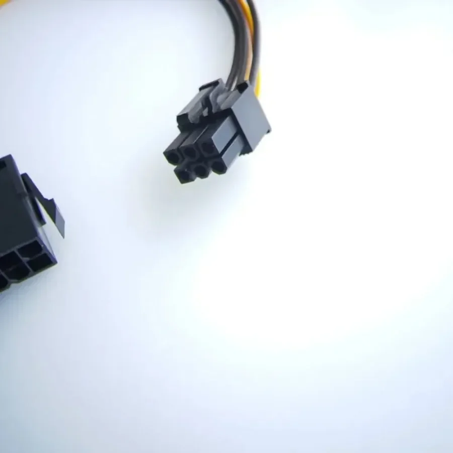 컴퓨터 ATX 전원 어댑터 PSU 24 핀 암-GPU 그래픽 카드, 듀얼 Pci Express PCI-e 6 핀 수 익스텐션 케이블, 30cm 18AWG