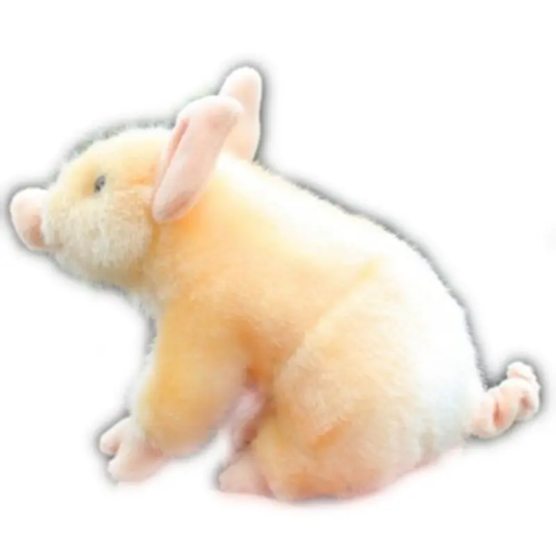 Lifelike Small Piggy Bama Miniature Pig Emulational Pet Animal Cute Stuffed Doll Soft Plush Toy Girl Boy Birthday Christmas Gift