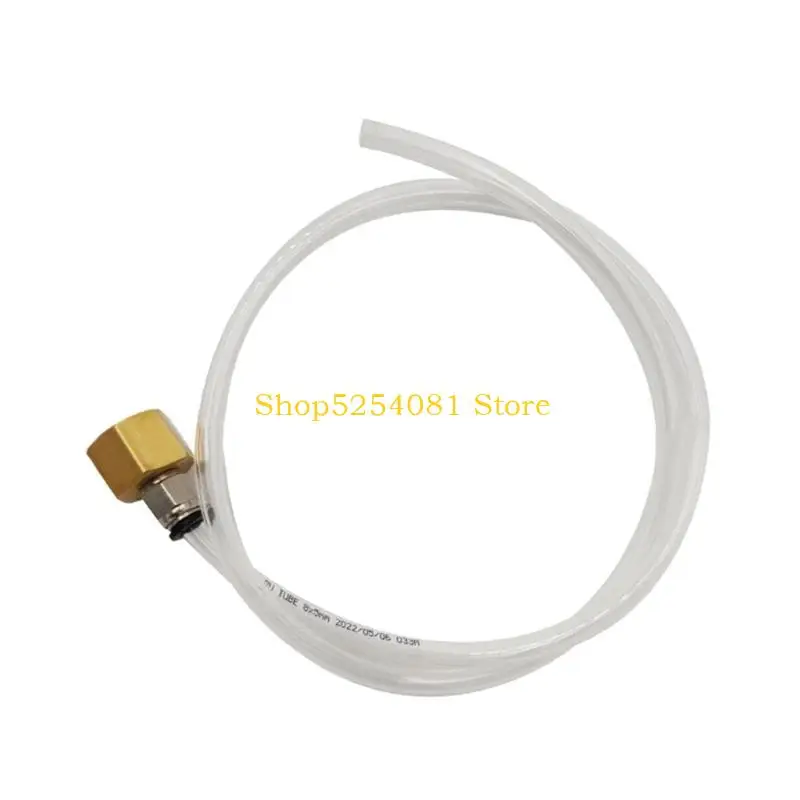 AXYC Aluminum Pressure Regulator Valves for Whipped Cream Chargers Tank M11 Thread Regulating Valves with Adapter & Hose Line
