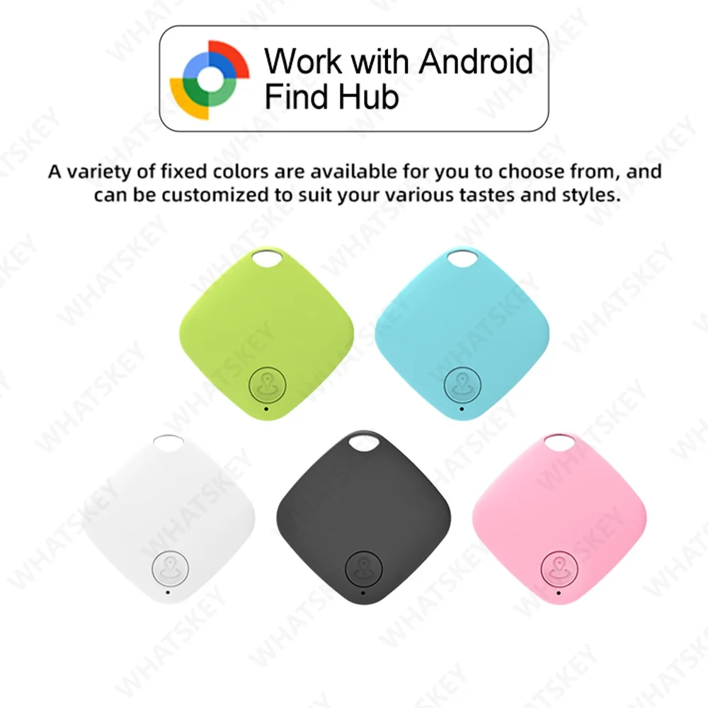 GPS Tracker For Google's Find Hub App Certified Tag Key Item Anti Loss Device For Android Samsung Pixel VIVO Items GPS Locator
