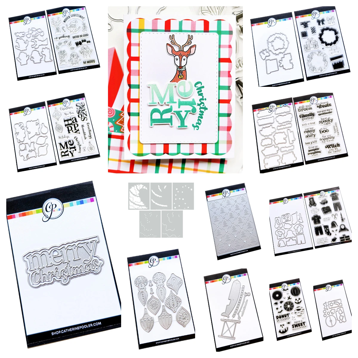 

Santa's Crew Merry Christmas Holiday Sentiments Cutting Dies Stamps stencil set DIY Scrapbooking Stack Word Card Carft 2025 new