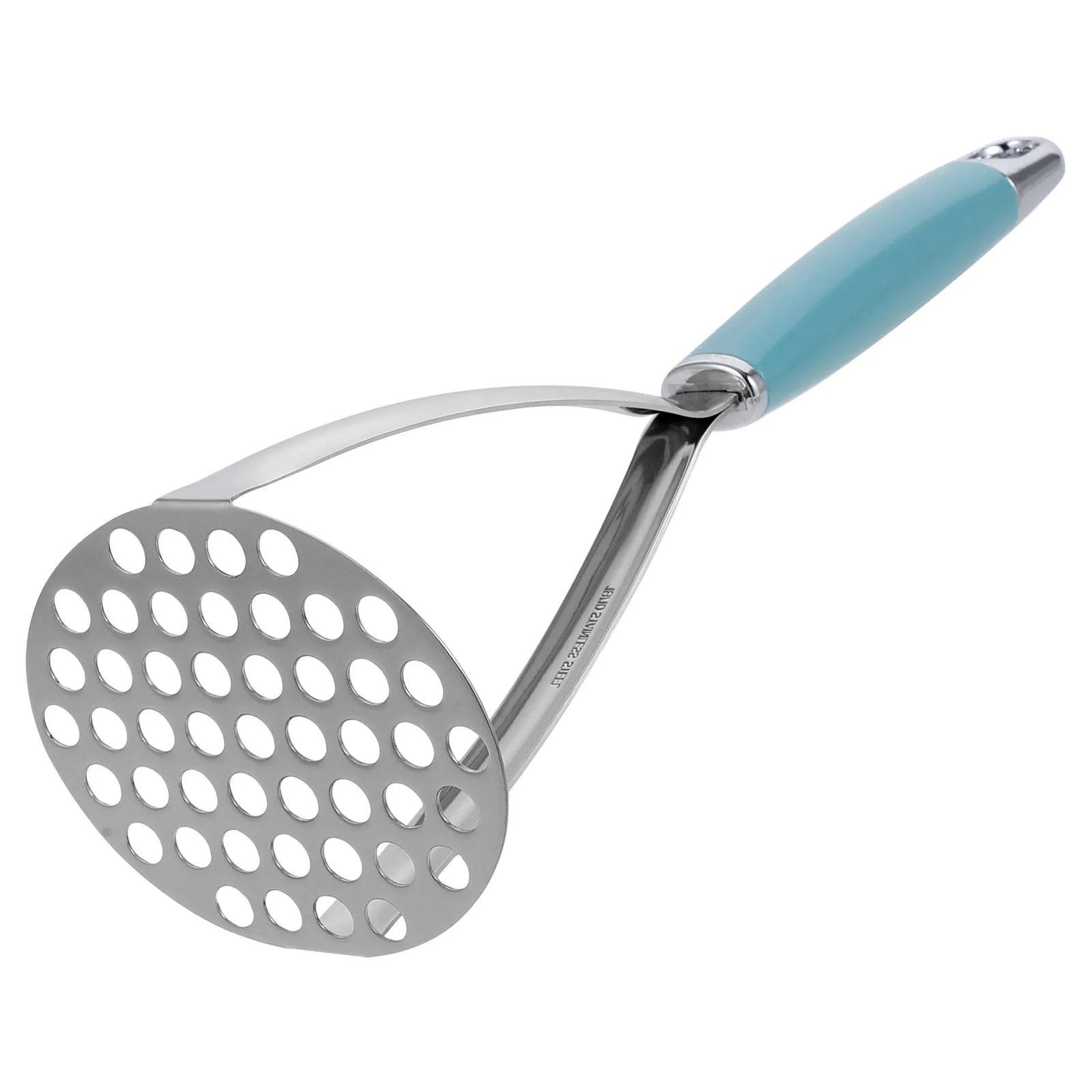

Stainless Steel Potato Masher Household Kitchen Tool Comfortable Handle Metal Masher for Pumpkin Carrot Vegetable Puree