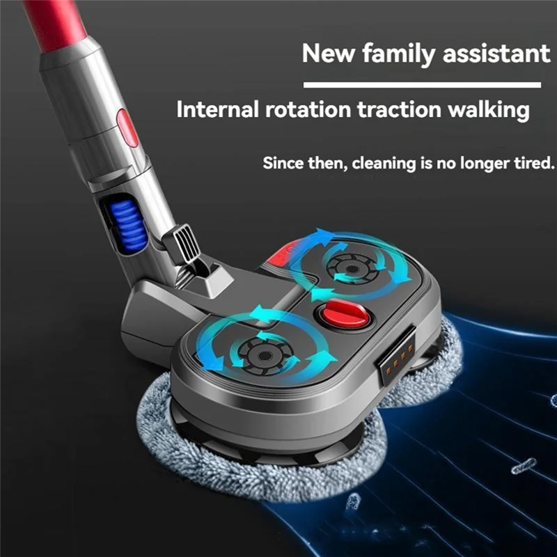 

A21I-Электрическая насадка для швабры для пола для пылесоса Dyson V7 V8 V10 V11, детали для пылесоса, насадка для распыления влажной и сухой уборки с замком переключателя