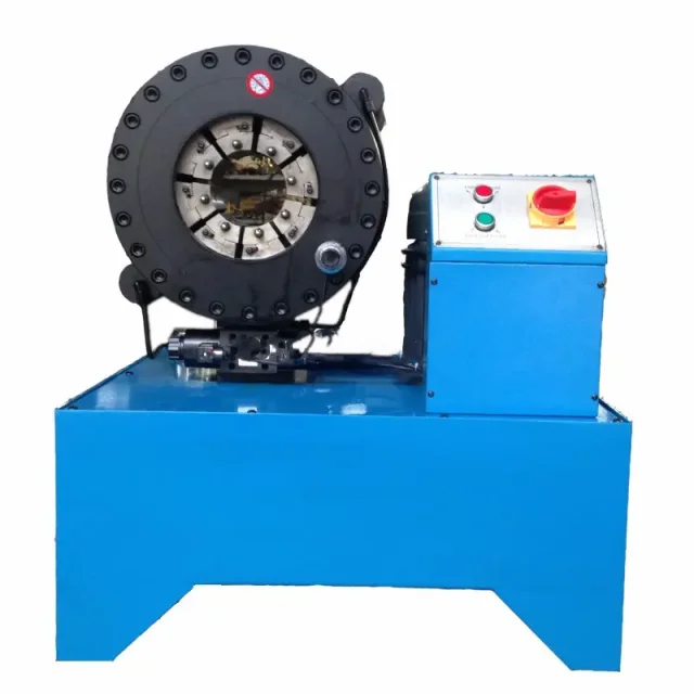 Finn Power AC Pipe Crimping Machine Hydraulic Rubber Hose Press for Factory Use Competitive Price with Core Engine Component