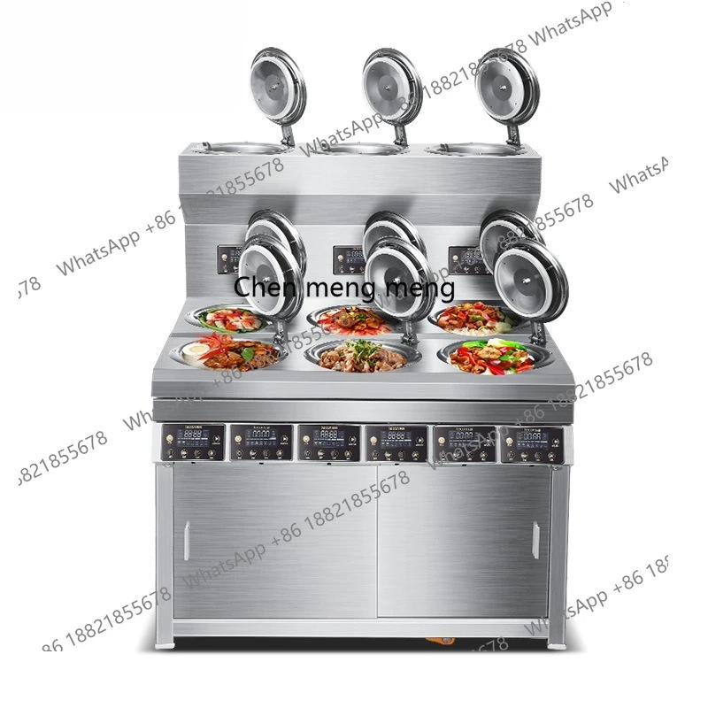 

Commercial rice cooker, automatic intelligent multi-head electric cooker, electric takeaway pot