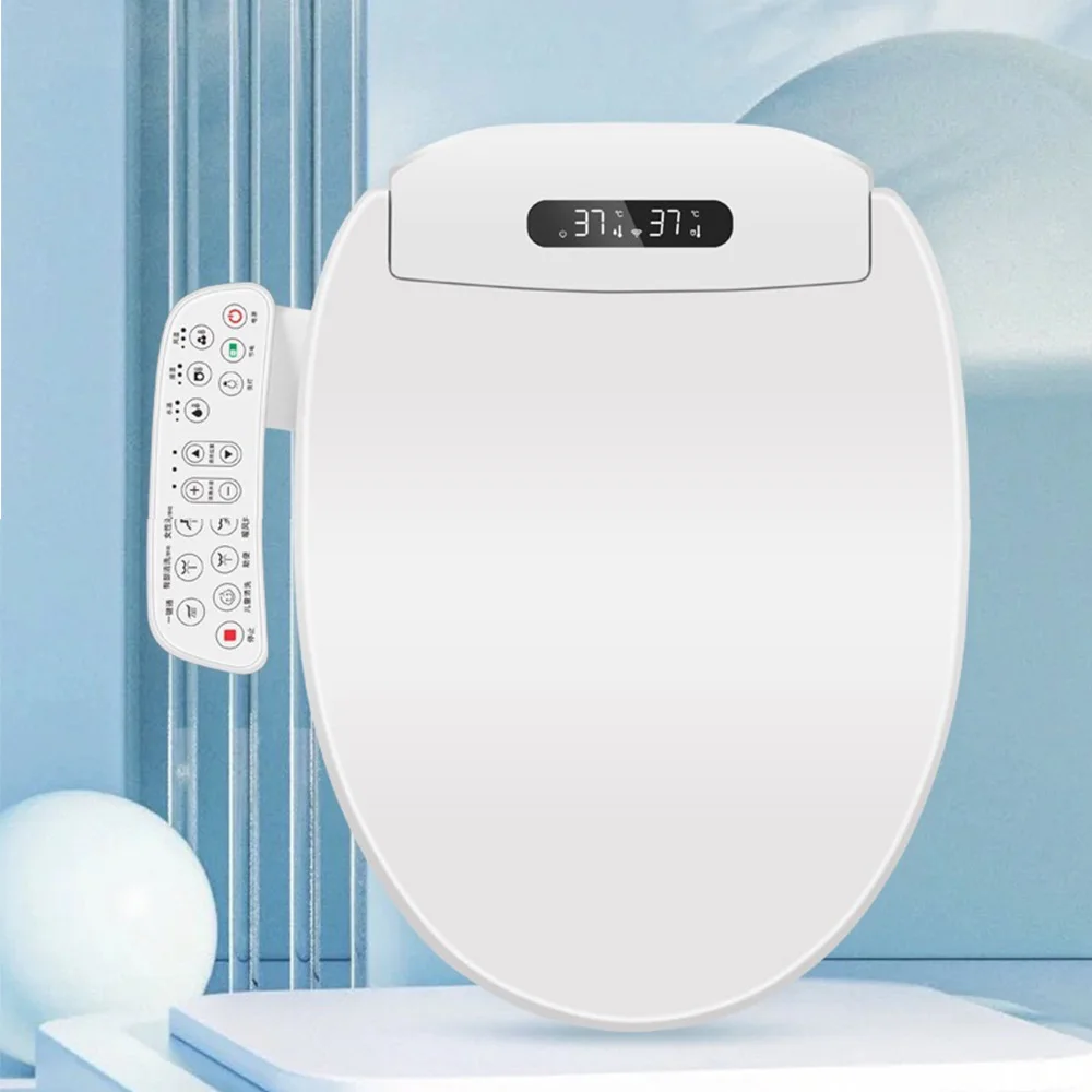 Bathroom Adjustable Water Pressure Bidet Seat Cover Smart Japanese Toilet Bidet Cold Water Electric Bidet Toilet Seat