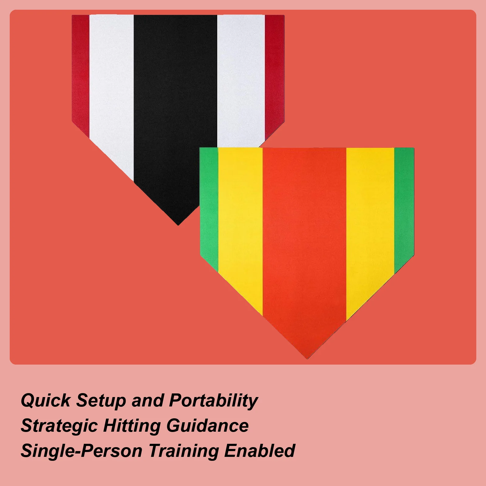 

Softball Hitting Mat Non-slip Baseball Training Mat Outdoor Foldable Ball Sport Batting Trainer Pad For Family Husband Wife Men