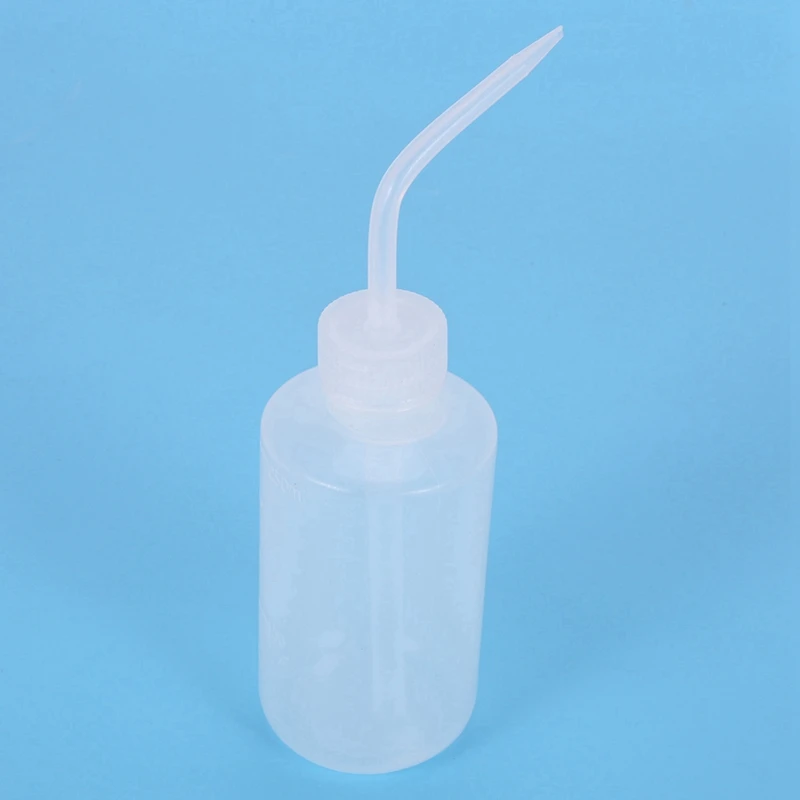 2025-5X 250ML 8OZ Capacity Tattoo Wash Clear White Plastic Green Soap Squeeze Bottle