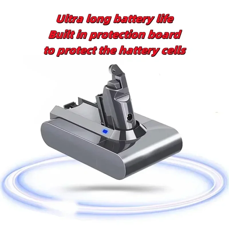 For Dyson dc62 battery 12800mAh 21.6V Li-ion Battery for Dyson V6 DC58 DC59 DC61 DC62 DC74 SV07 SV03 SV09 Vacuum Cleaner Battery image 6
