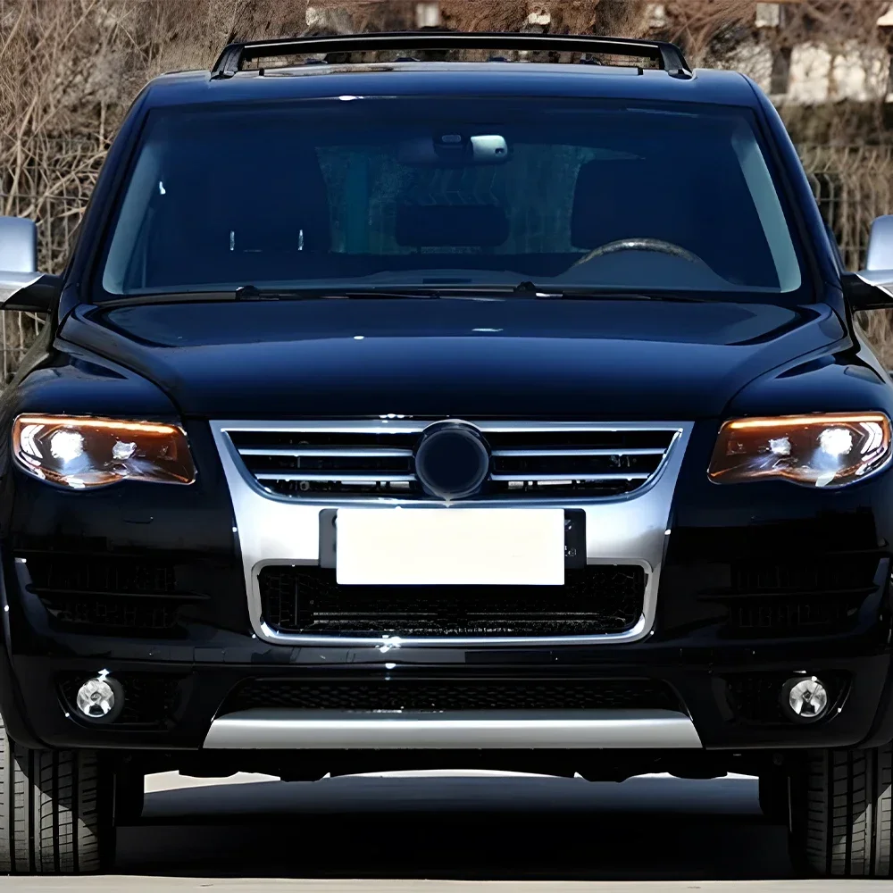 Auto Headlights Assembly For VW Touareg 2007-2010 LED Car Head Lights Upgrade Projector Dual Lens  Plug and Play Accessories