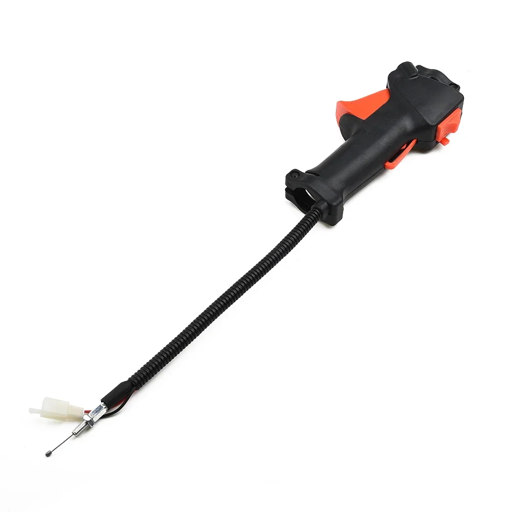 

Throttle Cable Handle Trigger On Off Kill Switch Multi Tool Strimmer BrushCutter Part Replacement Gardening Orange For Honda