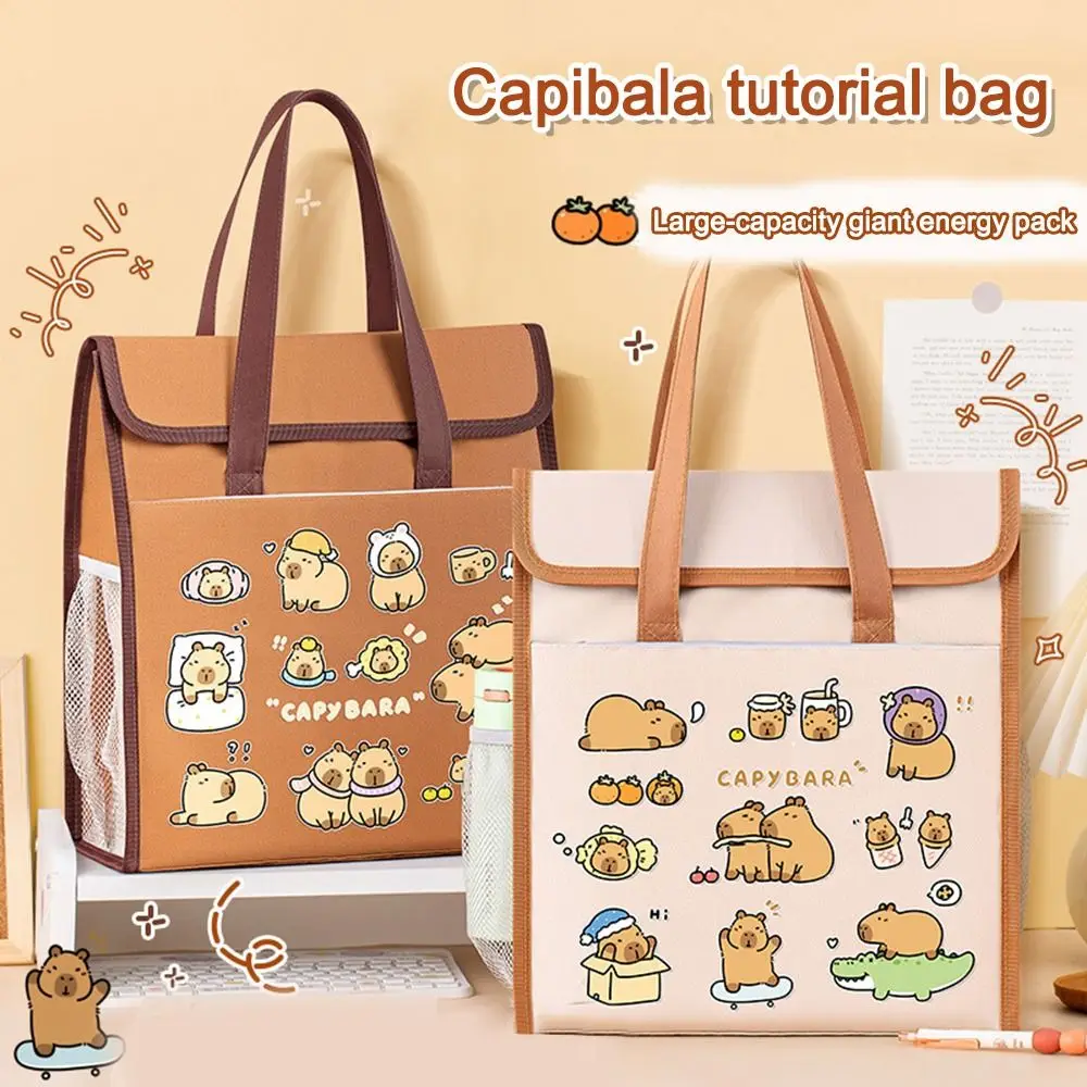 Sac d'école fourre-tout à fermeture éclair portable, grande capacité, sac à main Tutaple multifonctionnel, sac de papeterie pour étudiants