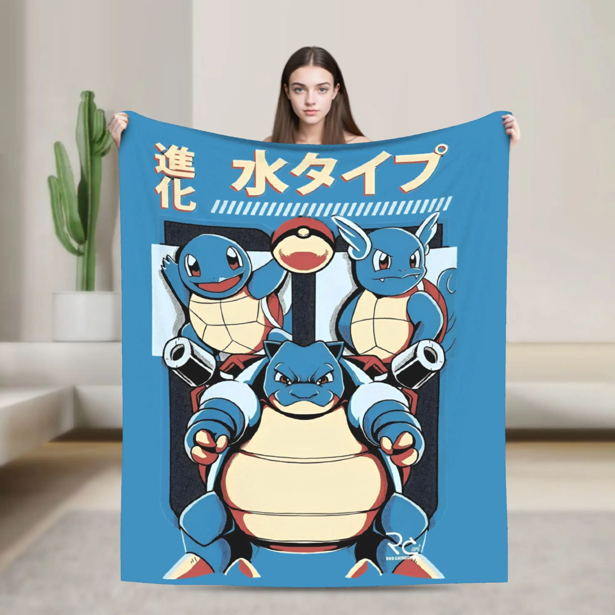 pokemoned-ginasio-blastoise-cobertor-flanela-toda-a-temporada-multifuncional-leve-lance-cobertor-para-cama-sofa-tapete-peca