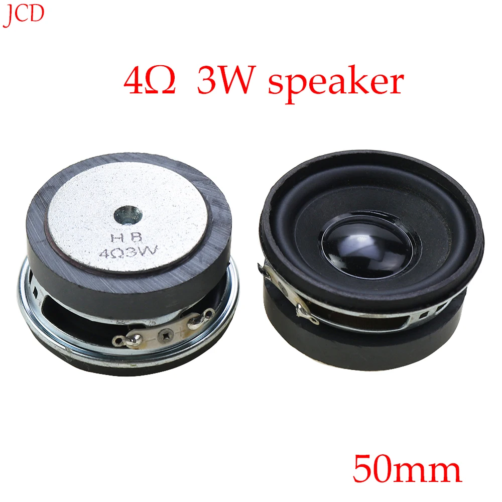 

2 Piece 1.96 inch 40mm (4Ω 3W) Full-range Audio Speaker Stereo Woofer Loudspeaker Acoustic Mini Speaker 4 ohm 3W Diy Speakers