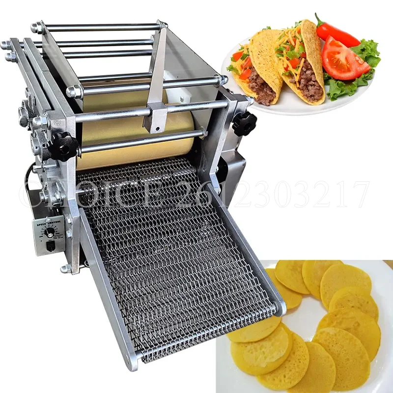 17/22/32cm Commercial Automatic Roti Bread Flour Mexican Corn Tortilla Making Machine Press Maker Flour Corn Tortilla Wrapper