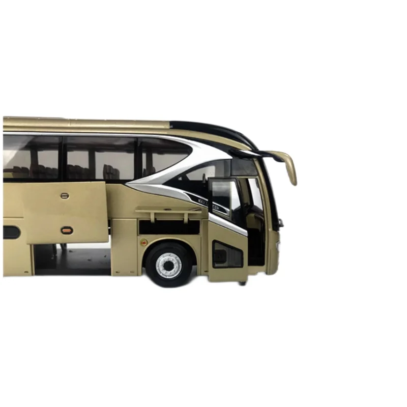 Origianl Authentic 1:42 Golden Dragon XML6129 Diecast travel road bus models, metal passenger toy miniature for gift