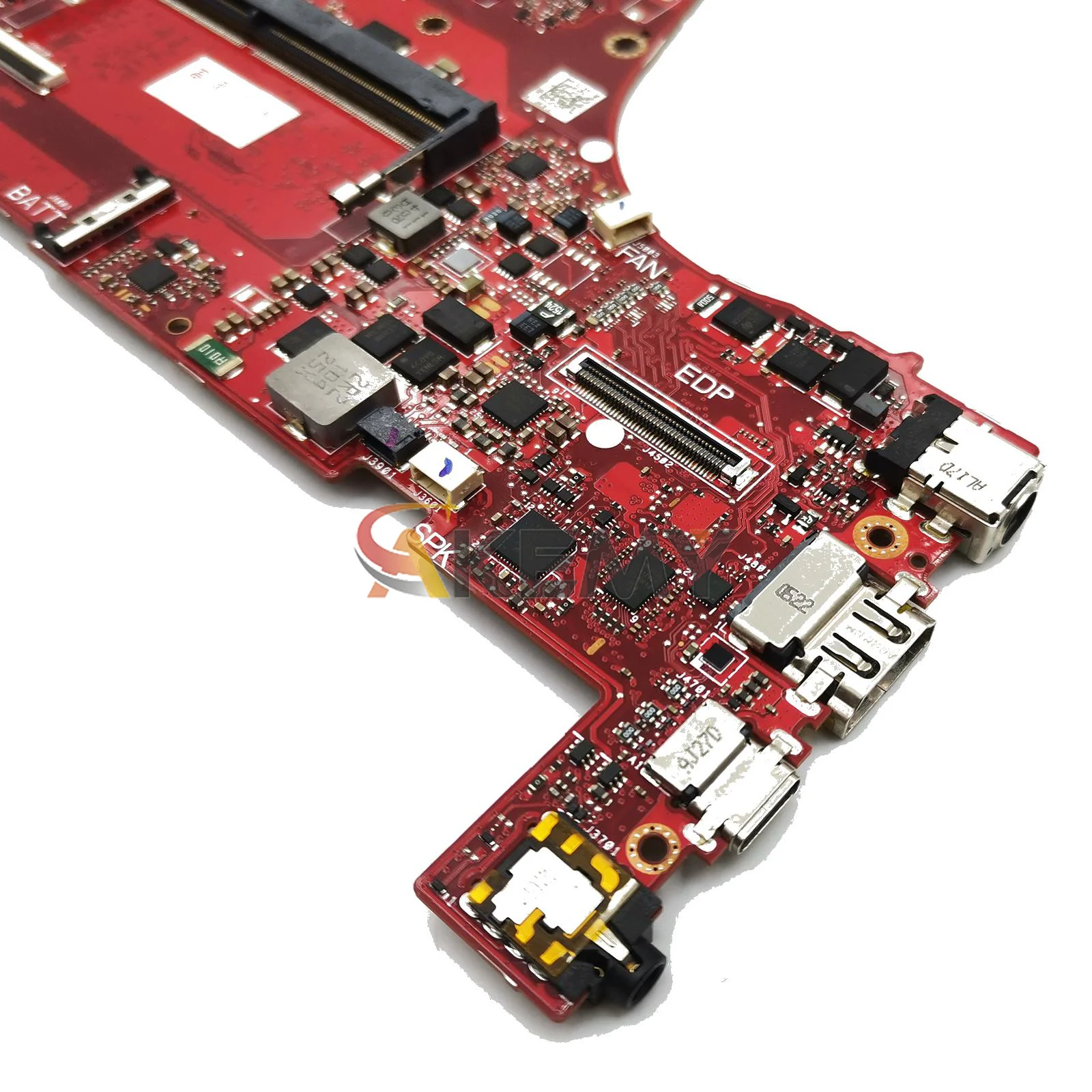GA401QM اللوحة الأم للكمبيوتر المحمول ASUS ROG Zephyrus G14 GA401Q GA401QE GA401QM اللوحة الرئيسية للكمبيوتر المحمول مع وحدة المعالجة المركزية R5 R7 R9 116% اختبارات موافق