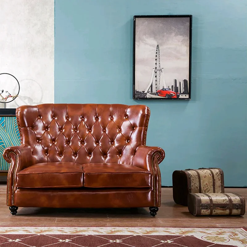 خدمة الظهر أريكة كرسي ريترو مصمم أريكة واحدة فاخرة صالة المنزل Woonkamer Banken Princess Nordic Muebles أثاث فريد من نوعه #5