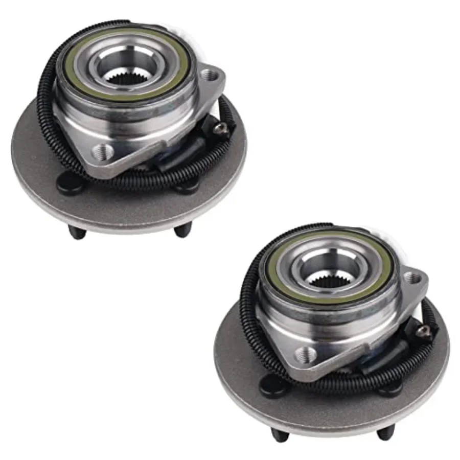 

Передняя пара 515029 Подшипник ступицы колеса в сборе 4WD, совместимый с 2000-2003 F-150 2004 F-150 Heritage с ABS для надежного применения