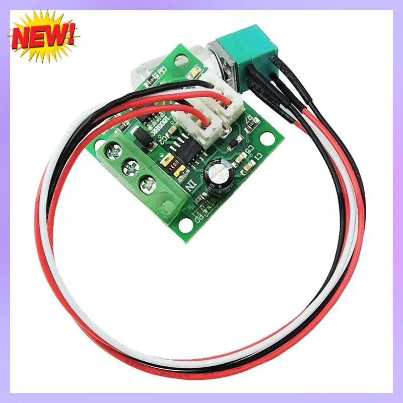 T24C 1803BKW PWM Motor Speed Controller 1.8-12V 2A 30W Adjustable DC Regulator Switch For DIY Projects And Robotics