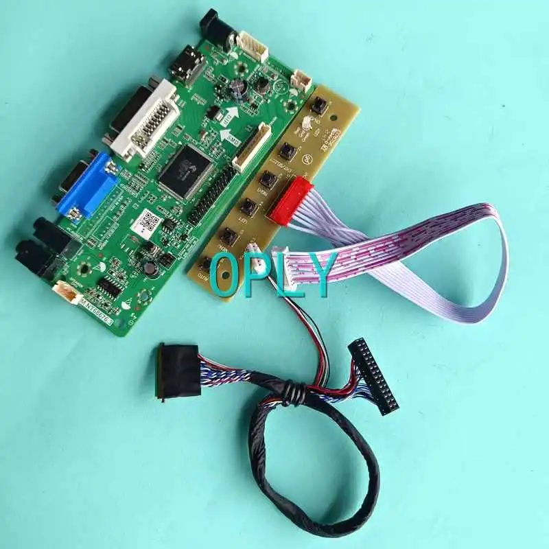 

Плата контроллера экрана для ноутбука LP156WH4 LP156WH8 LP156WH9, 1366*768 VGA DVI 40 Pin LVDS 15,6 ", комплект «сделай сам», Совместимость с HDMI