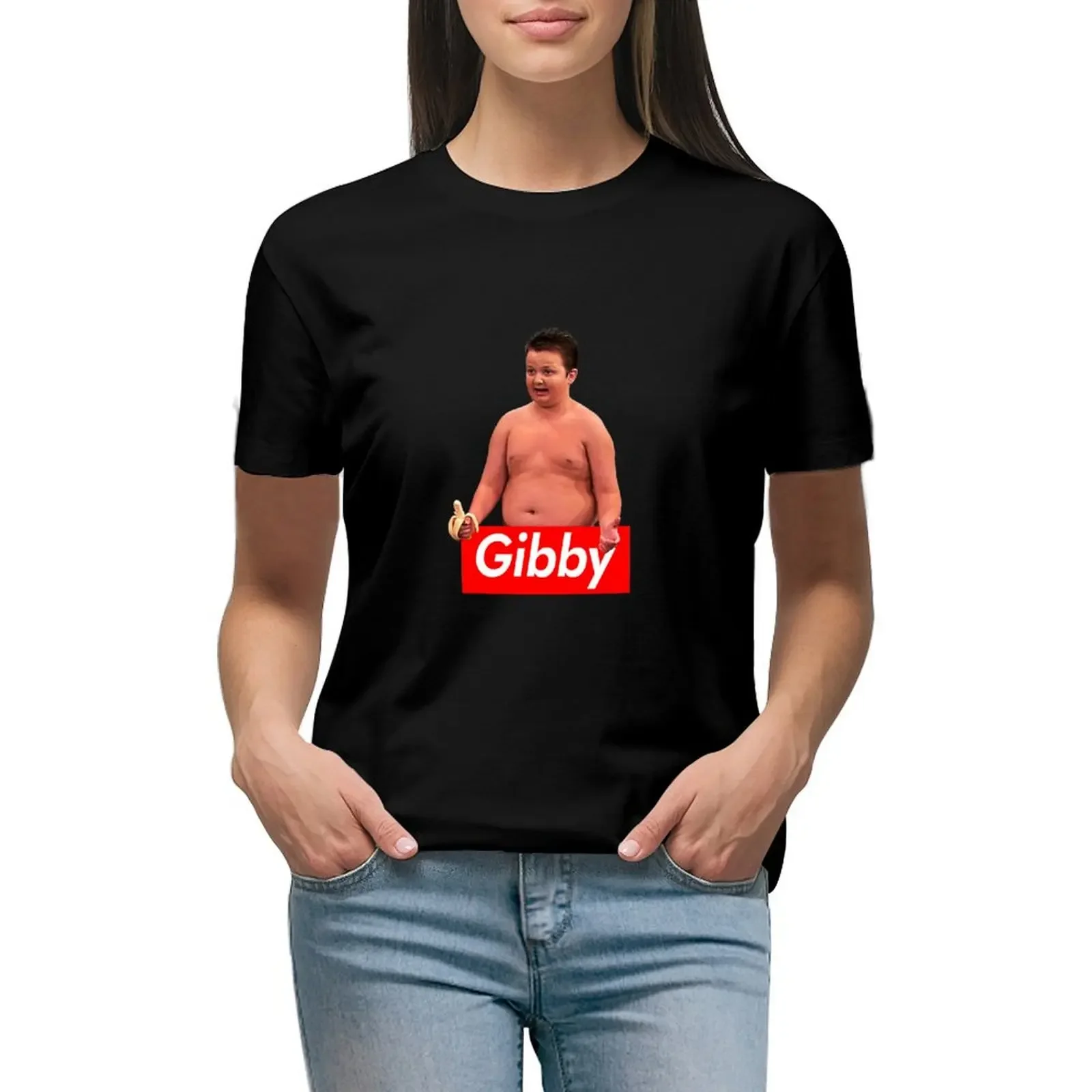 Gibby T-Shirt cute clothes lady clothes plus sizes funnys t-shirts for Women pack