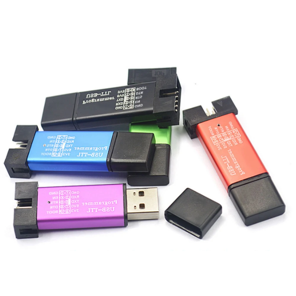 USB to TTL manual bios opener STC microcontroller 51 program automatic download line burner ISP