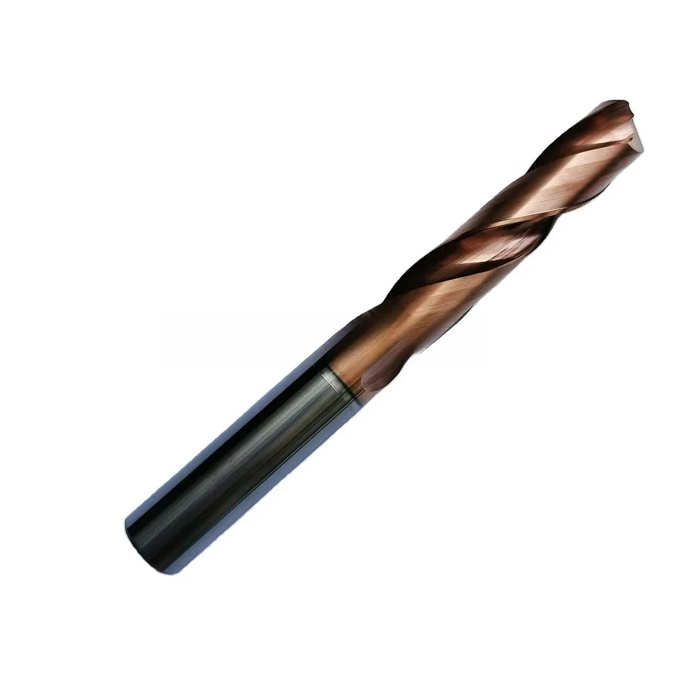 Solid Carbide Drill Bit External Coolant Twist Drills for Steel with Diamond Surface Finish