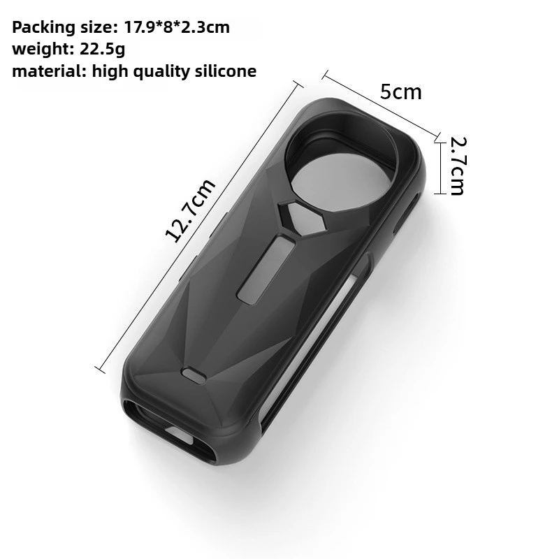 

For Insta360 X5 - Ultra-Thin Screen Protector And Shockproof Silicone Lens Guards