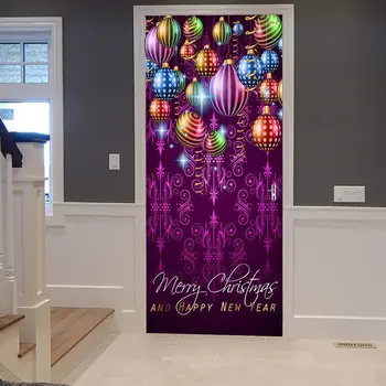 12 best sales Adesivos de porta de Natal - №10