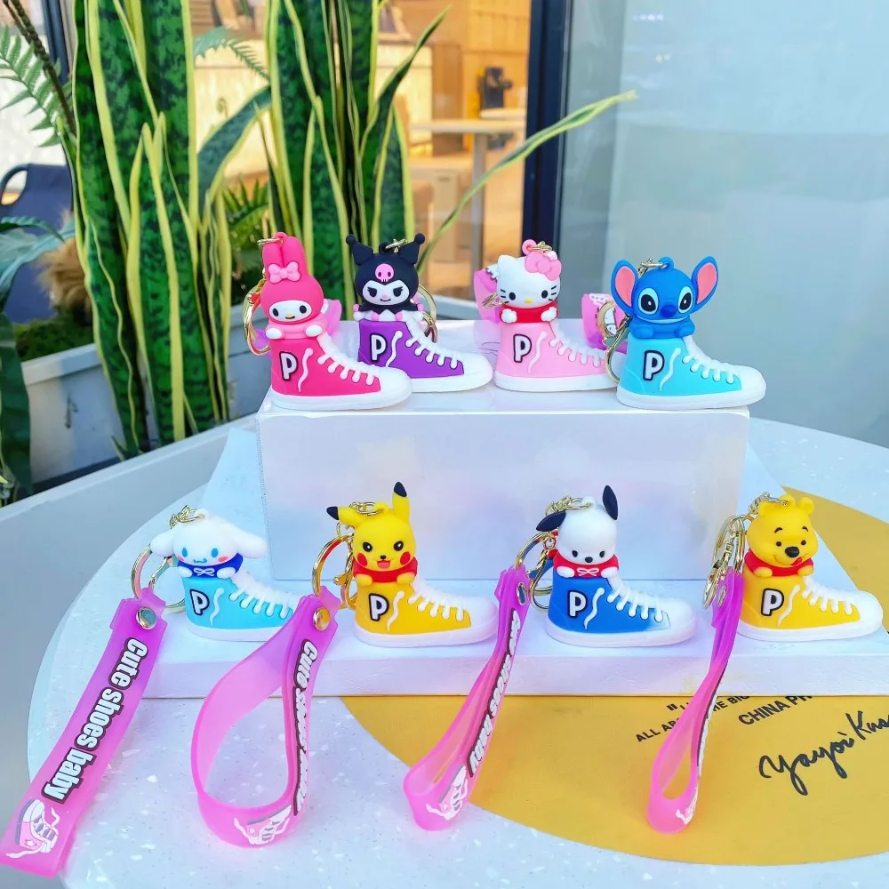 Рисунок 3 - Креативные парусиновые брелки для обуви Sanrio