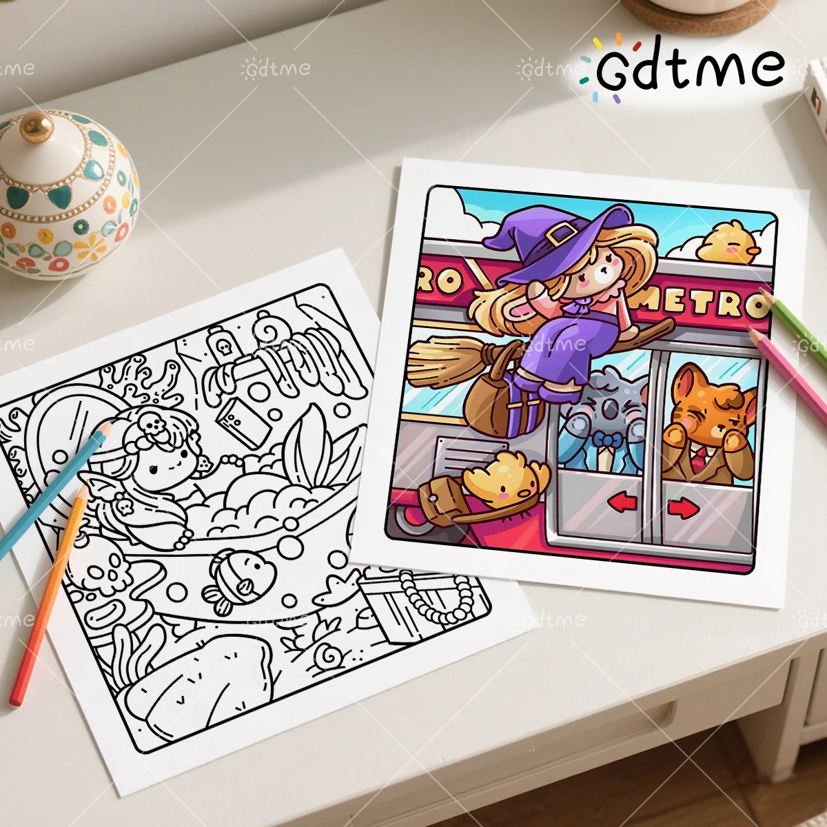 كتاب تلوين أنماط جريء وسهل الحياة للهالوين للبالغين، كتاب رسم لطيف، هدية مثالية للحفلات وأعياد الميلاد