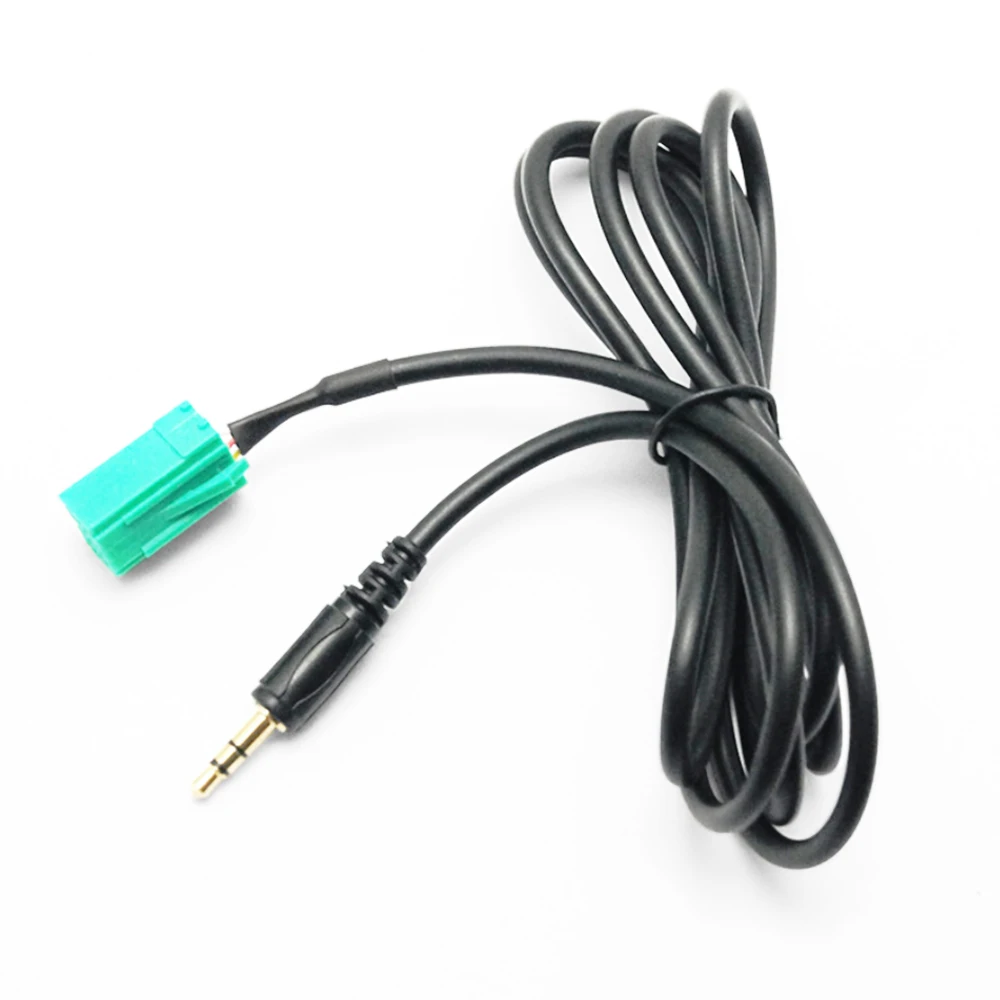 Autos 3,5 mm AUX CD Stereo Audio Line Eingangskabel für Renault Clio Megane Espace Kangoo Laguna 2005 2006 2007 2008 2009 2010 2011