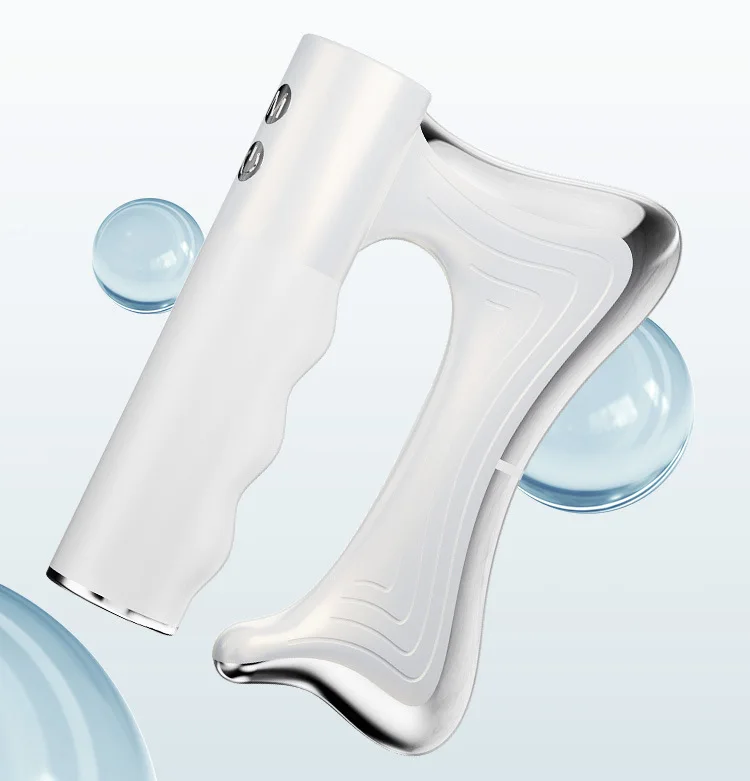 

Professional Fascia Scraper Electric Gua Sha With Vibration Massage, Microcurrent And Heat For Body Muscle Relief