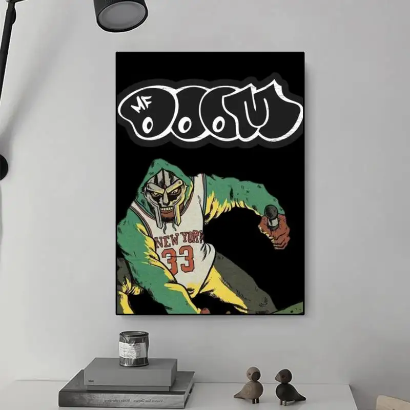 MF Doom Hip Hop Rap POSTER Canvas HD Print  Personalized Wall Art Custom Painting